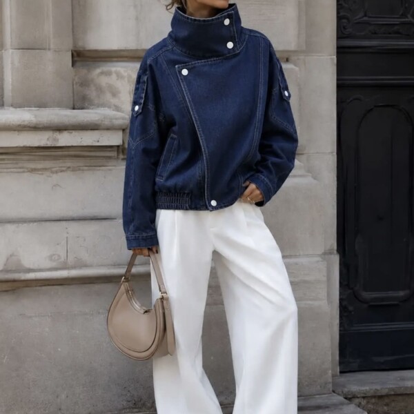 Chaqueta vaquera oversize
