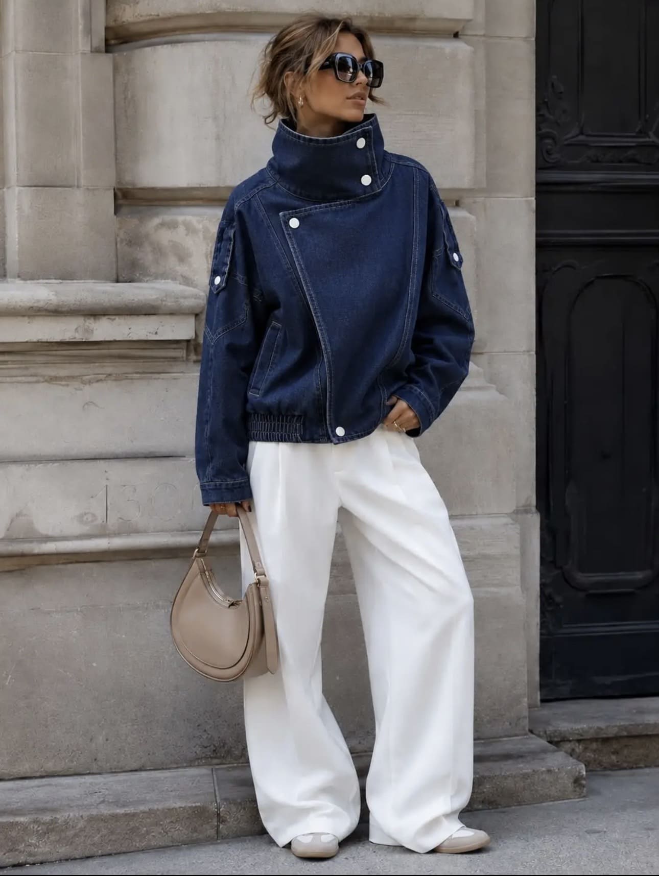 Chaqueta vaquera oversize