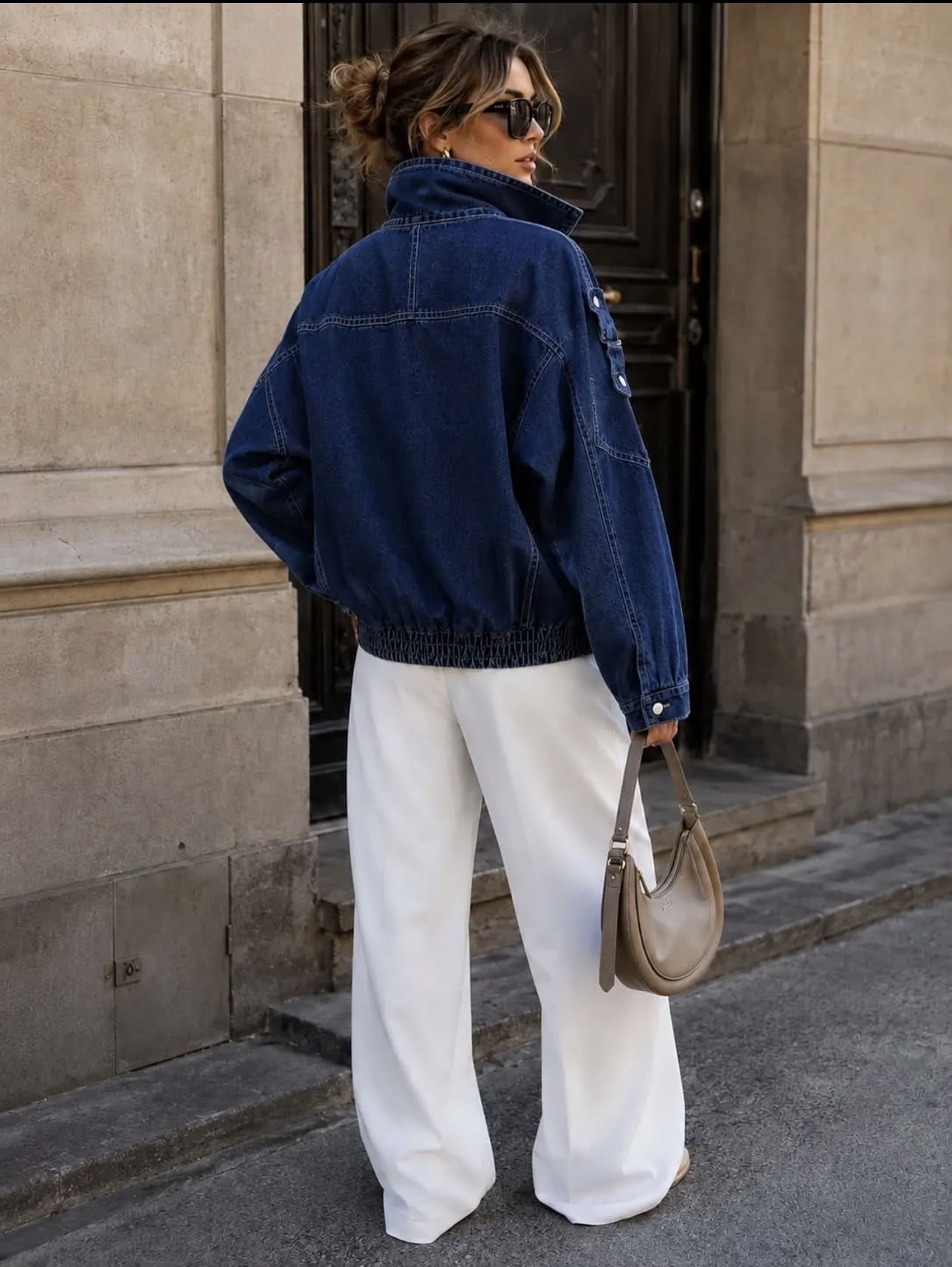 Chaqueta vaquera oversize - Imagen 3
