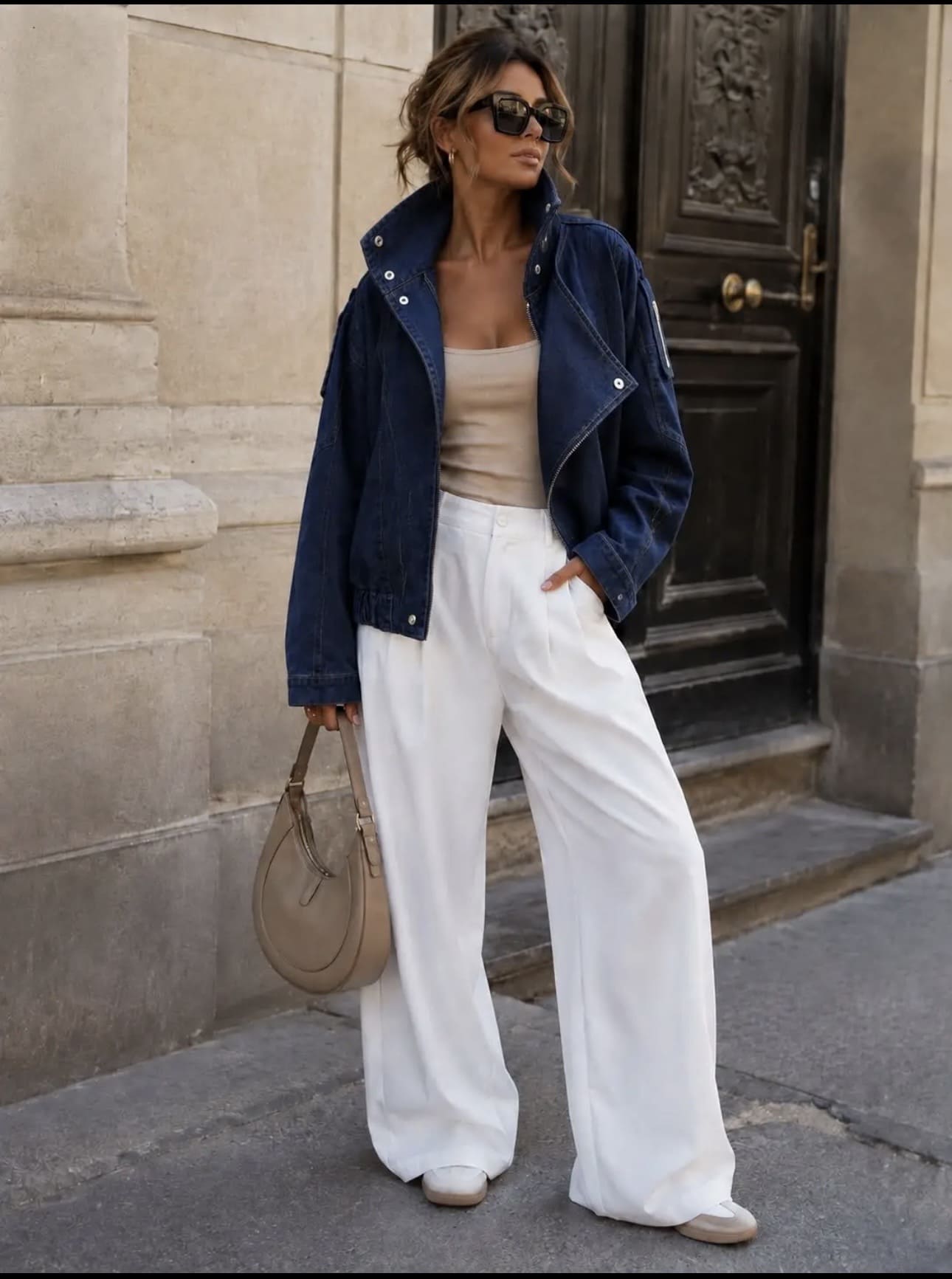 Chaqueta vaquera oversize - Imagen 4